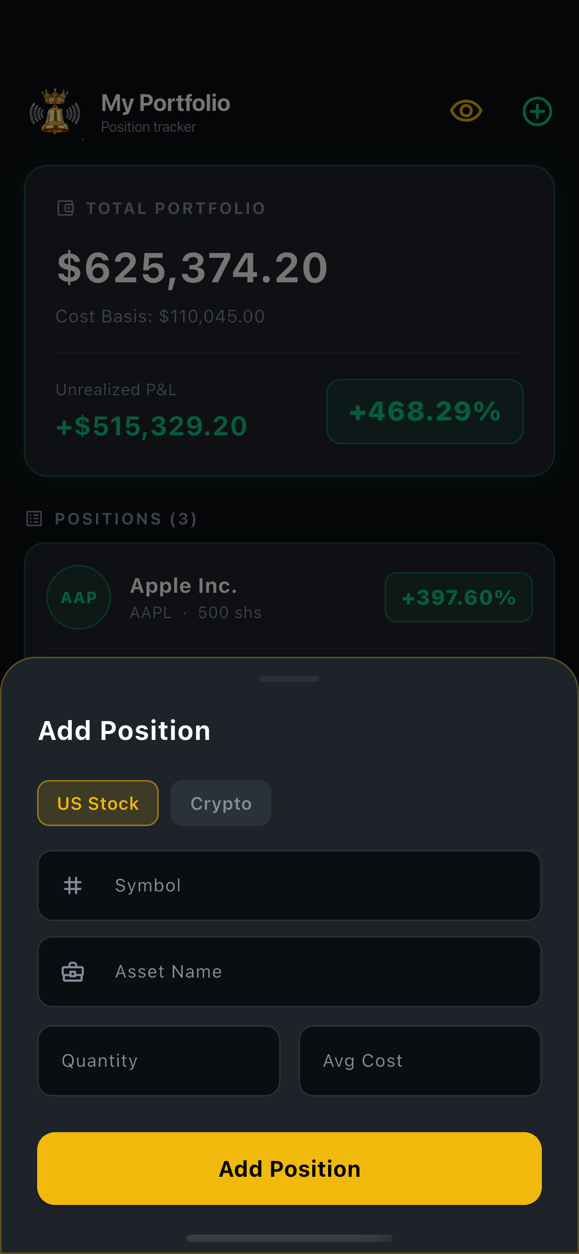 Easy Portfolio Setup
